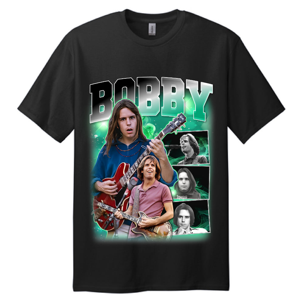 Bobby Black Graphic Print Pullover T-Shirt