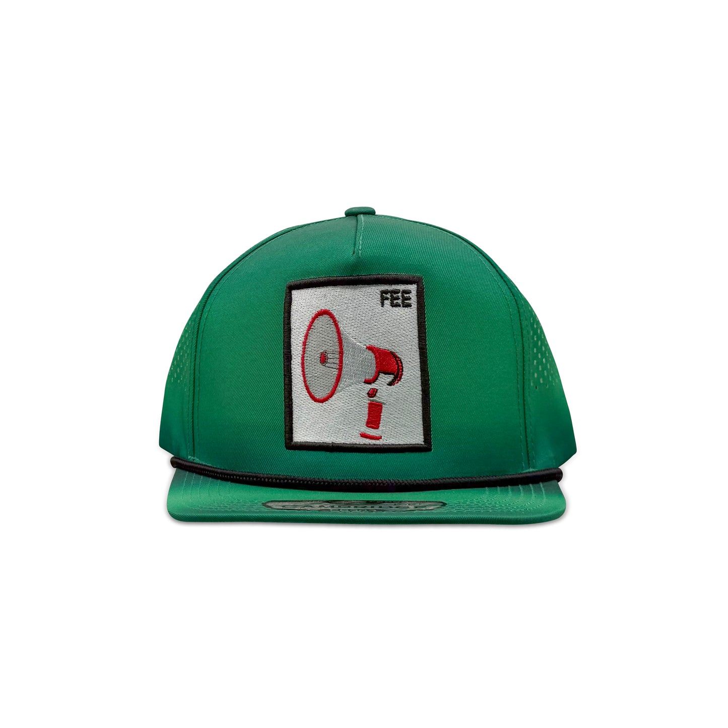 Cambridge Green Baseball Hat with Fee Patch