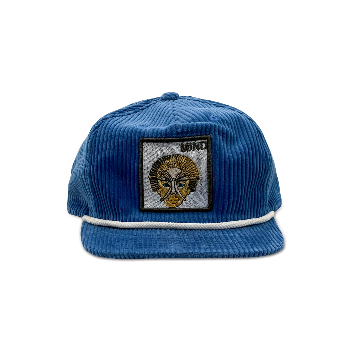 Mind Blue Baseball Hat with Patch