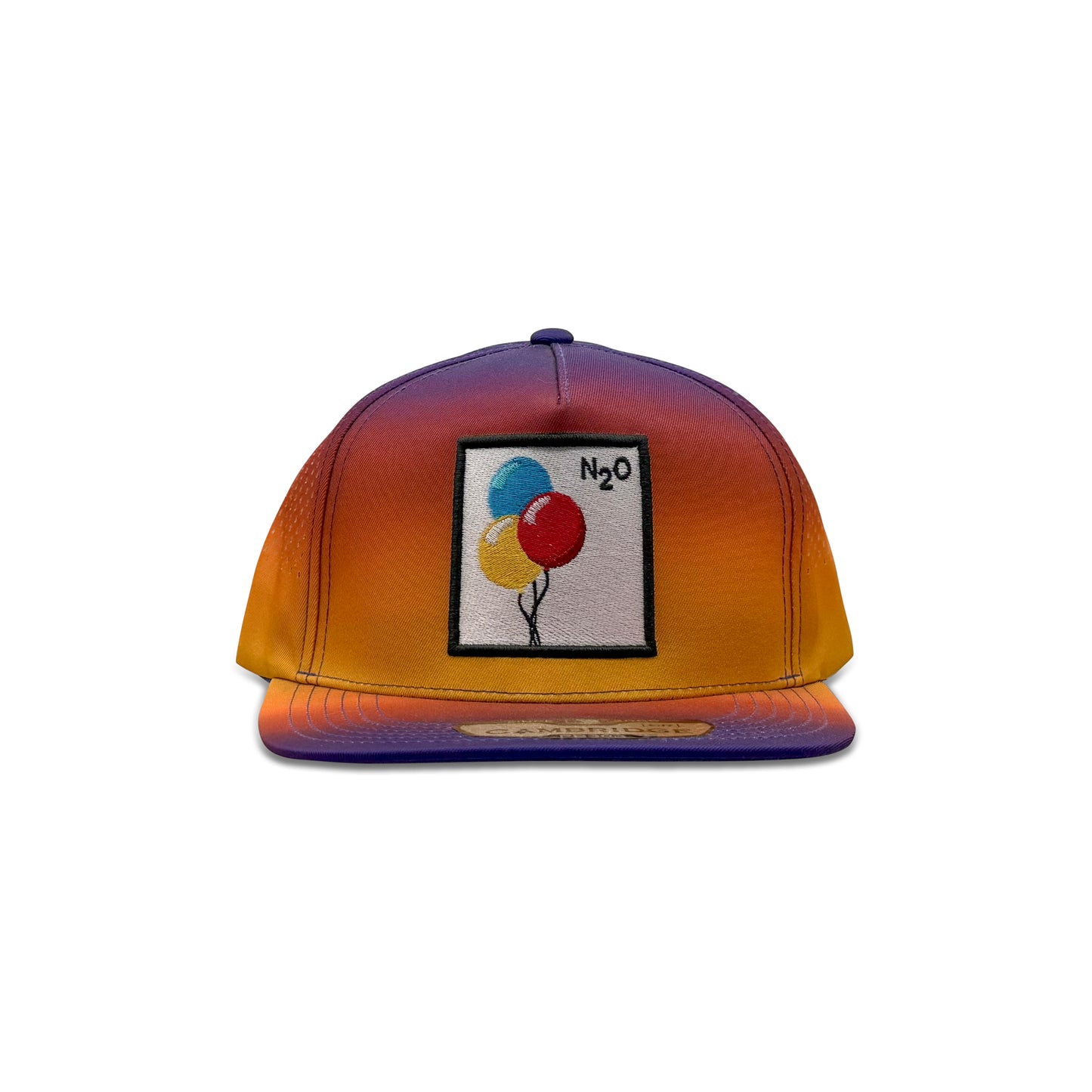 Cambridge Multicolor Baseball Hat with N2O Balloon Patch