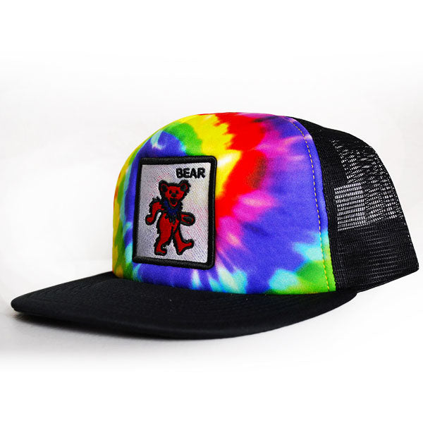 Grateful Dead Trucker Hat with Dancing Bear Patch