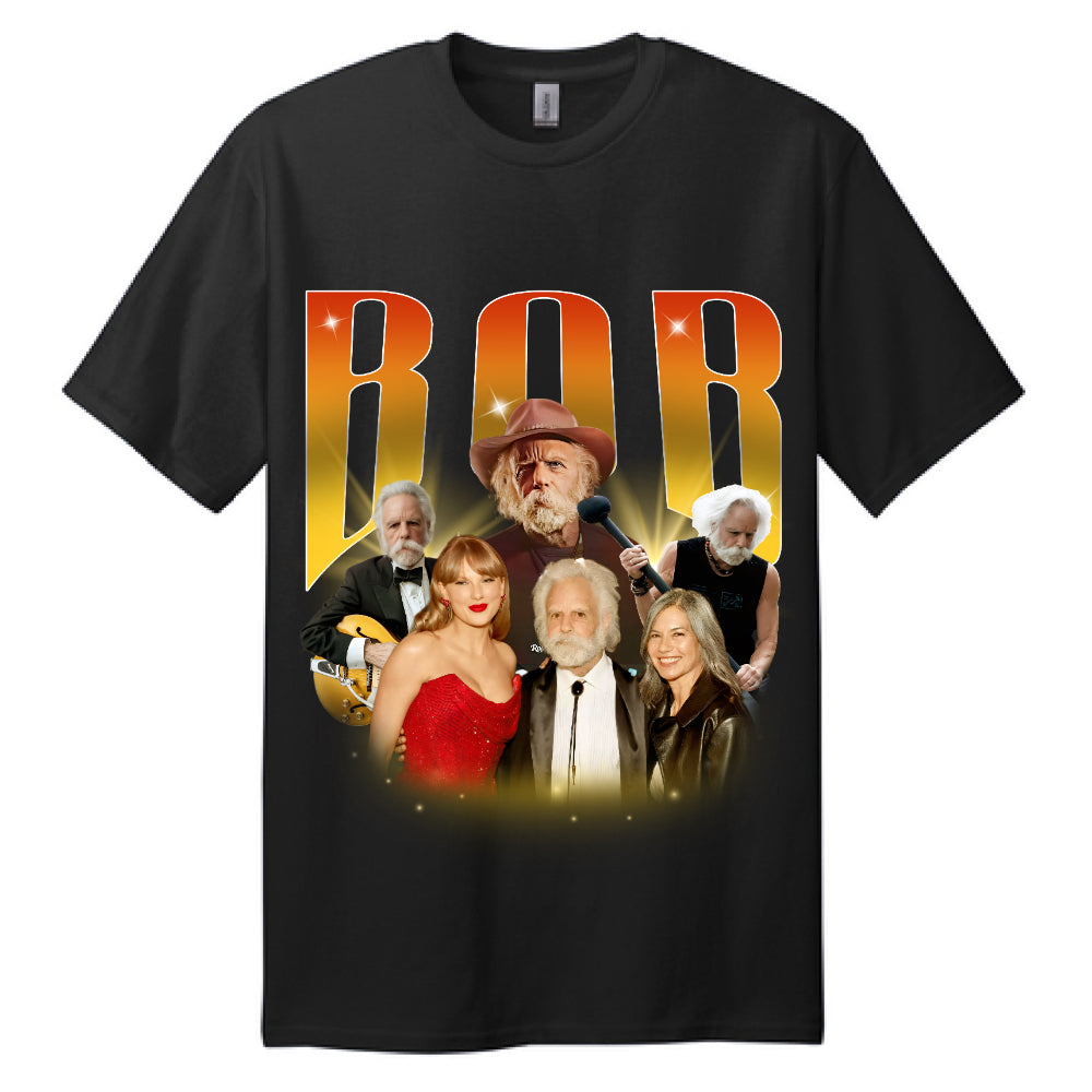 Bob Black Graphic Print Pullover T-Shirt