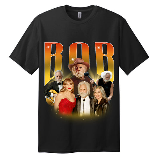 Bob Black Graphic Print Pullover T-Shirt