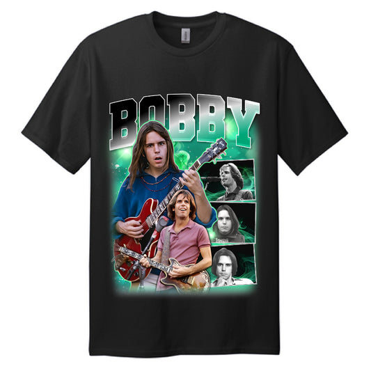 Bobby Black Graphic Print Pullover T-Shirt