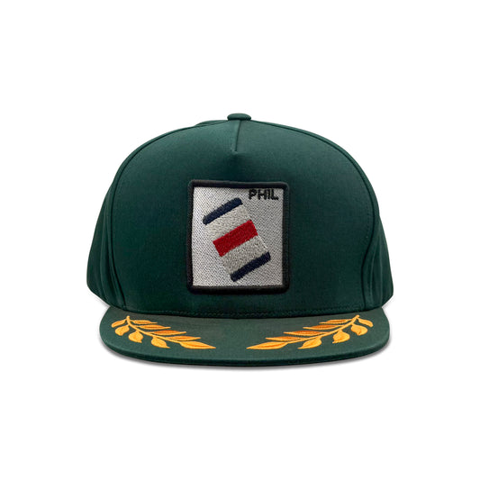 Phil Green Baseball Hat with Flag Patch