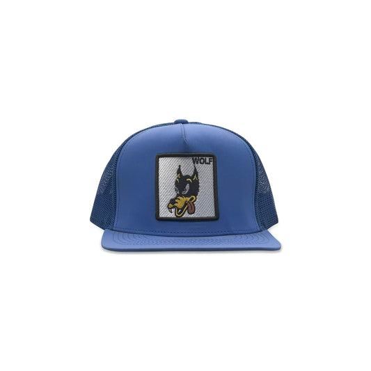 Wolf Blue Trucker Hat with Patch