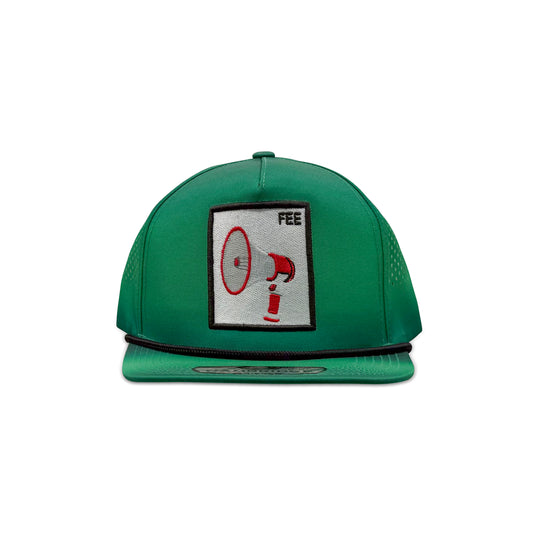 Cambridge Green Baseball Hat with Fee Patch