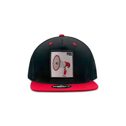 Decky Black Baseball Hat with Fee Patch