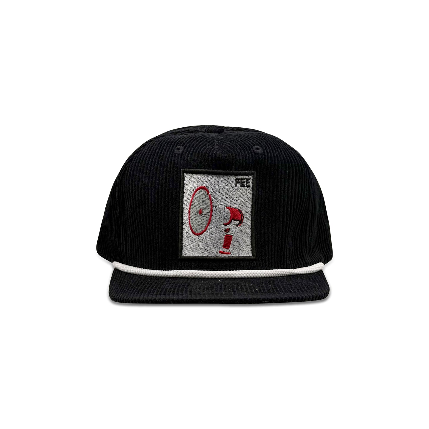 Fee Black Baseball Hat with Patch