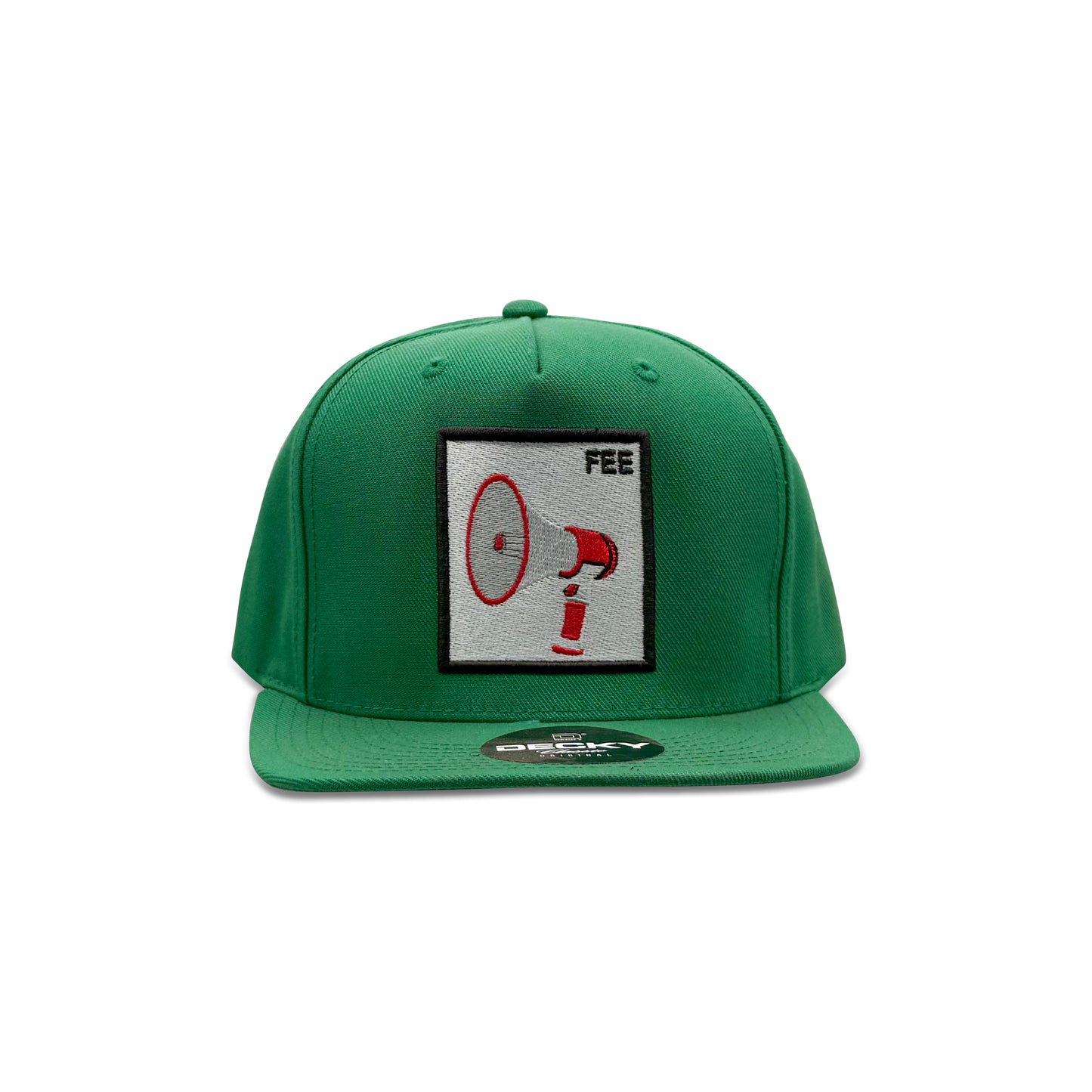 Decky Green Baseball Hat with Fee Patch