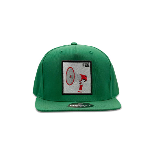 Decky Green Baseball Hat with Fee Patch