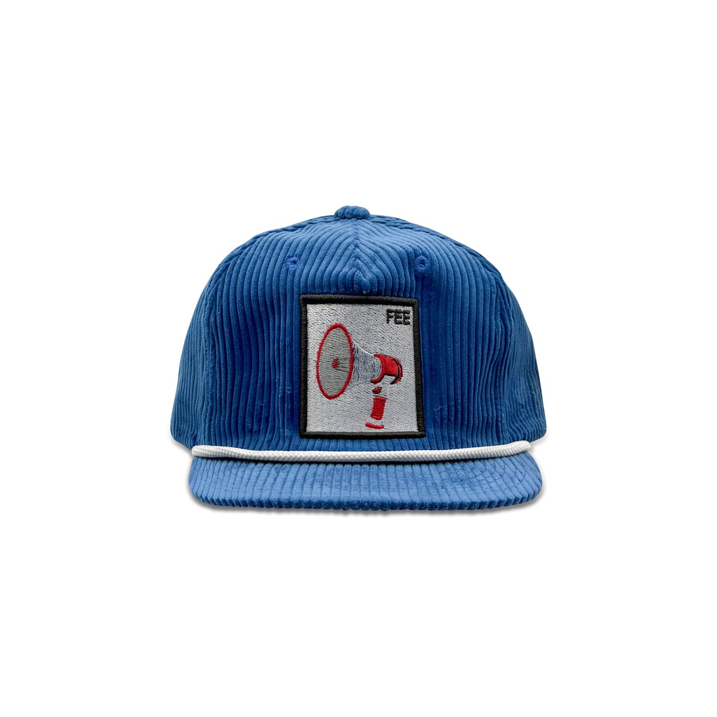 Fee Blue Baseball Hat with Patch
