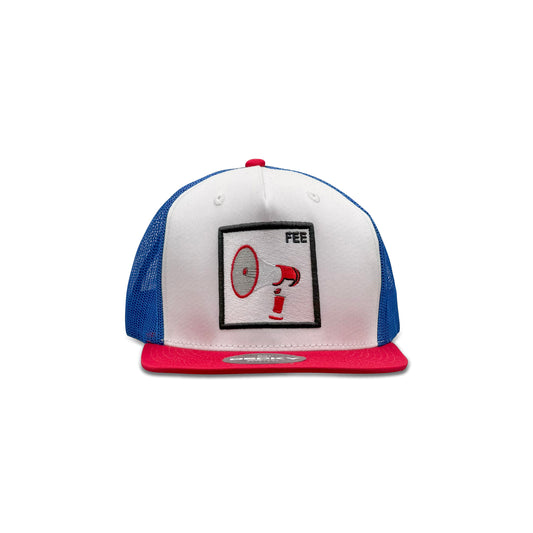 Decky Multicolor Trucker Hat with Fee Patch
