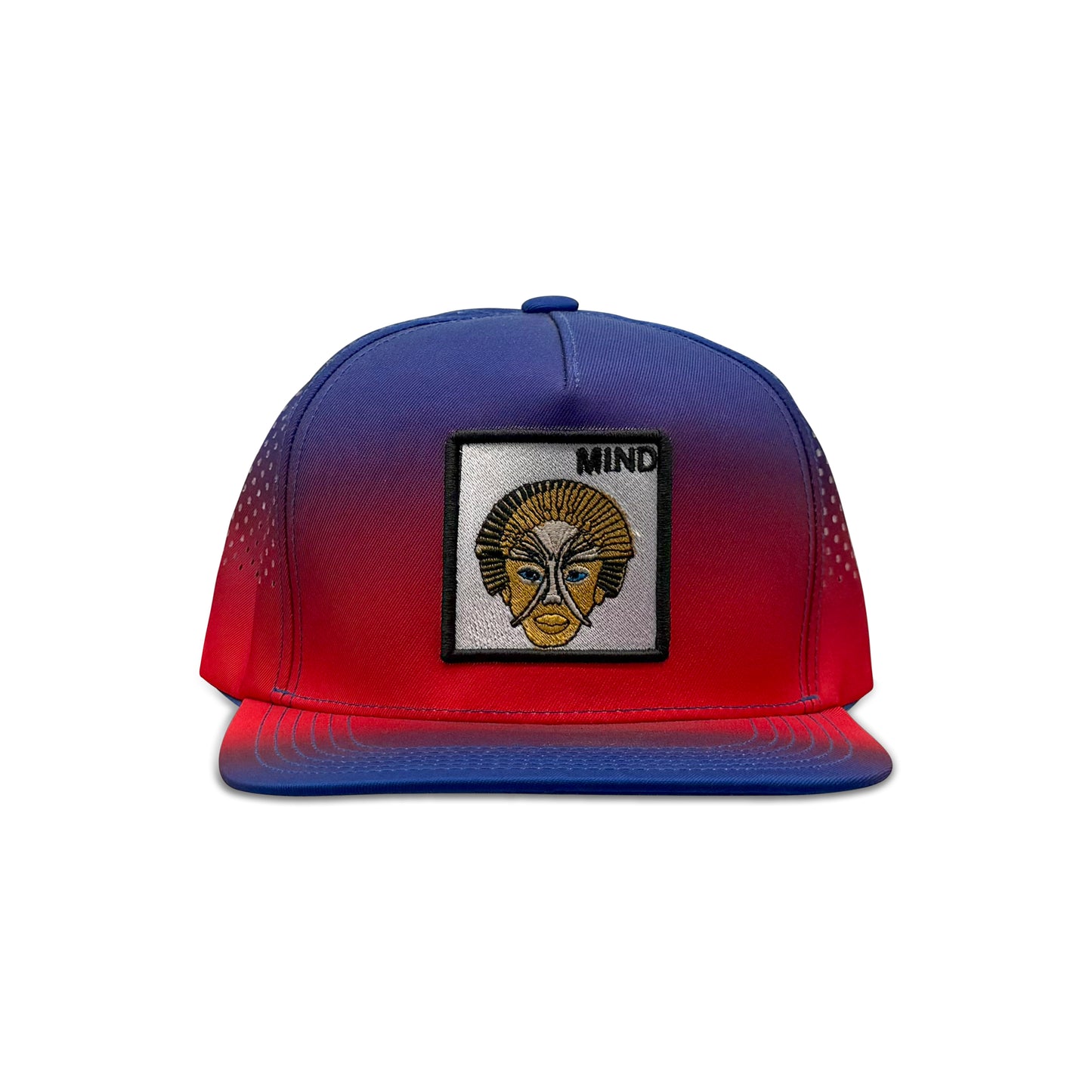 Mind Purple Red Baseball Hat with Patch