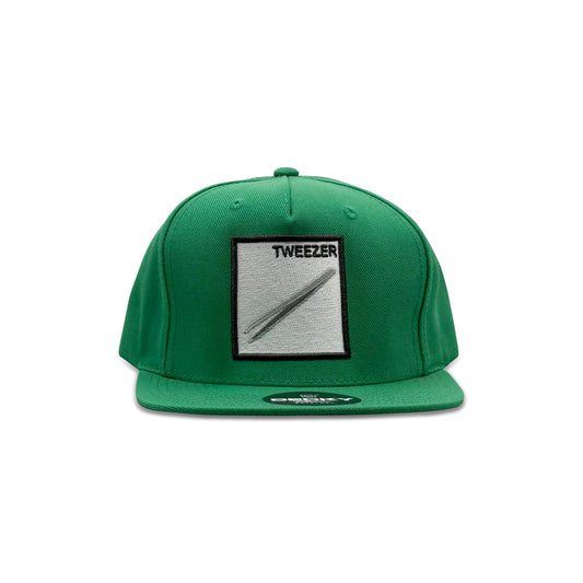 Decky Green Baseball Hat with Tweezer Patch