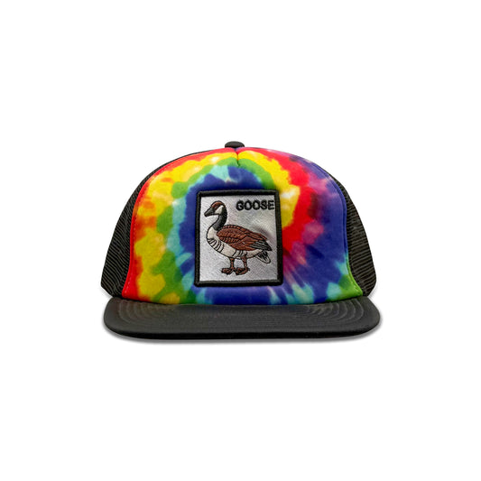 Goose Multicolor Trucker Hat with Duck Patch