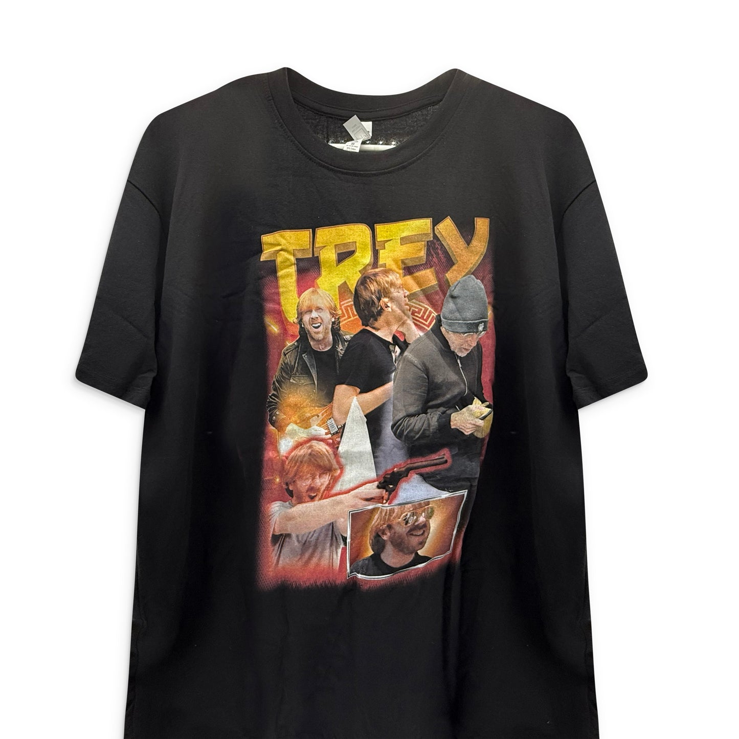 Trey Black Graphic Print Pullover T-Shirt