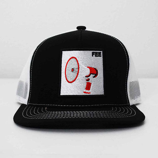 FEE Song Trucker Hat with Megaphone Patch