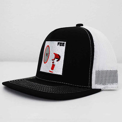 FEE Song Trucker Hat with Megaphone Patch