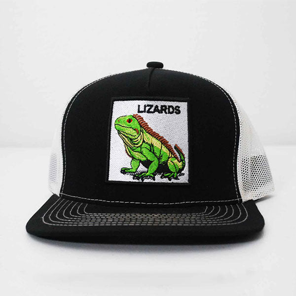 THE LIZARDS Song Trucker Hat with Lizard Patch