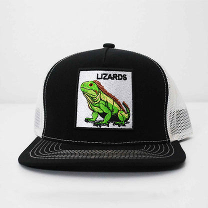 THE LIZARDS Song Trucker Hat with Lizard Patch