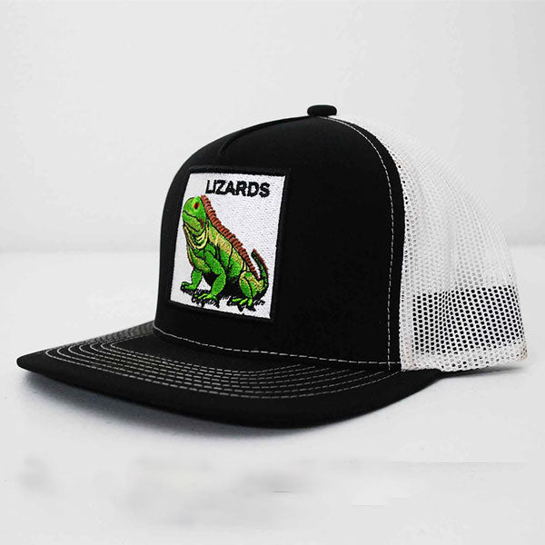 THE LIZARDS Song Trucker Hat with Lizard Patch