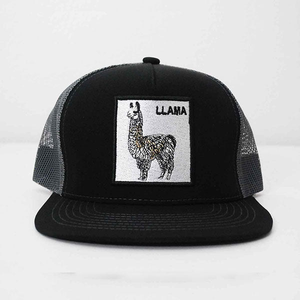 LLAMA Song Trucker Hat with Llama Patch