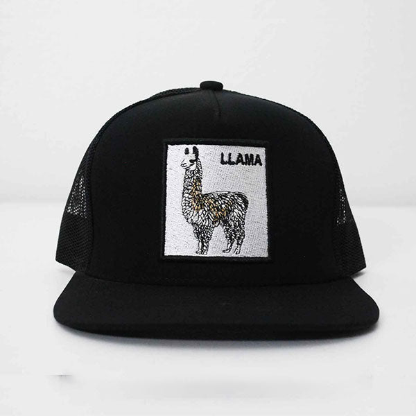 LLAMA Song Trucker Hat with Llama Patch