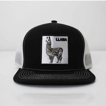 LLAMA Song Trucker Hat with Llama Patch