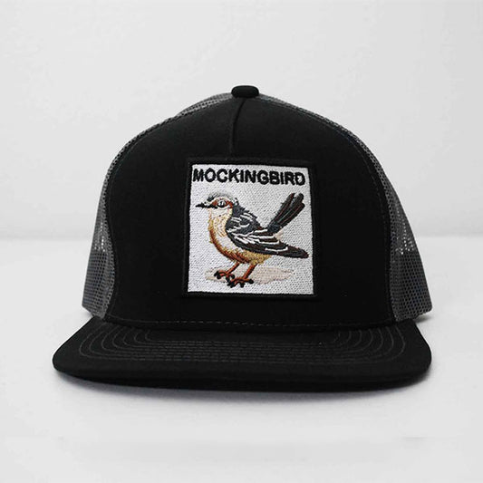 THE FAMOUS MOCKINGBIRD Trucker Hat with Bird Patch