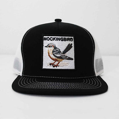 THE FAMOUS MOCKINGBIRD Trucker Hat with Bird Patch