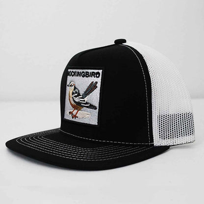 THE FAMOUS MOCKINGBIRD Trucker Hat with Bird Patch