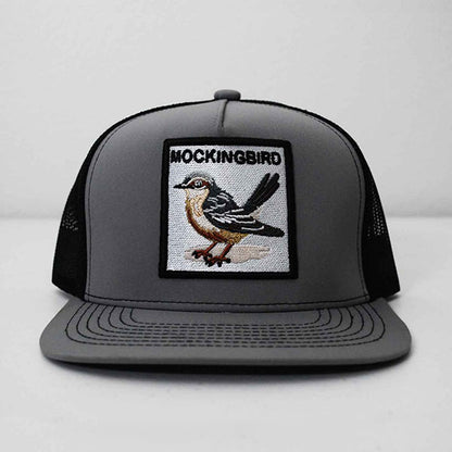 THE FAMOUS MOCKINGBIRD Trucker Hat with Bird Patch