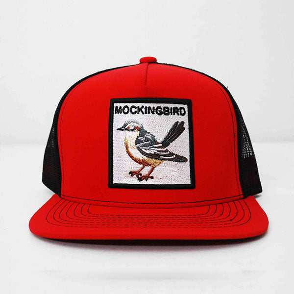 THE FAMOUS MOCKINGBIRD Trucker Hat with Bird Patch