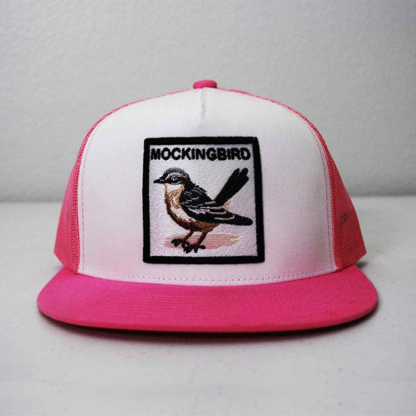 THE FAMOUS MOCKINGBIRD Trucker Hat with Bird Patch