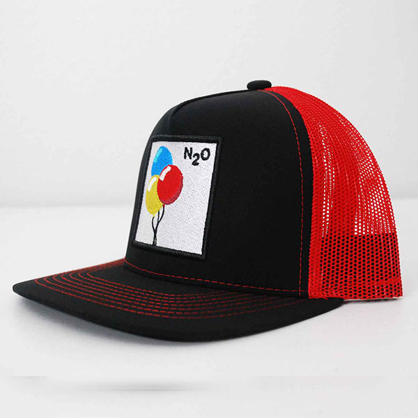 N2O Song Trucker Hat with Balloon Patch