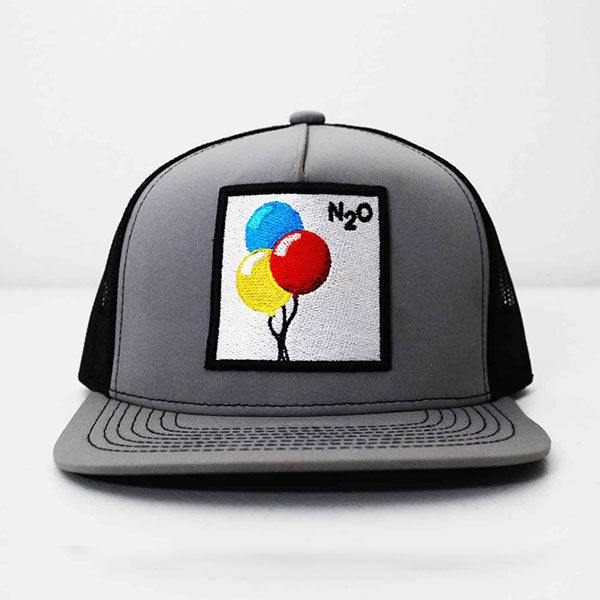 N2O Song Trucker Hat with Balloon Patch