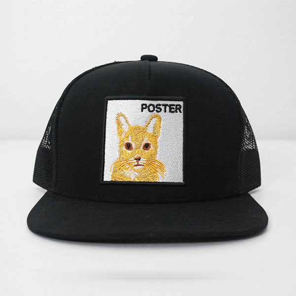 POSTER NUTBAG Trucker Hat with Cat Patch