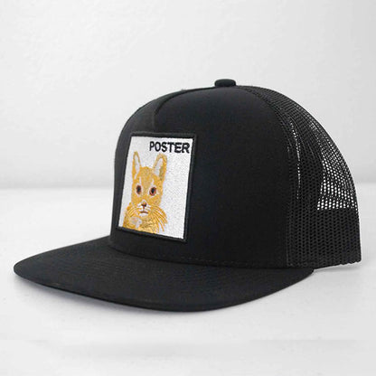 POSTER NUTBAG Trucker Hat with Cat Patch