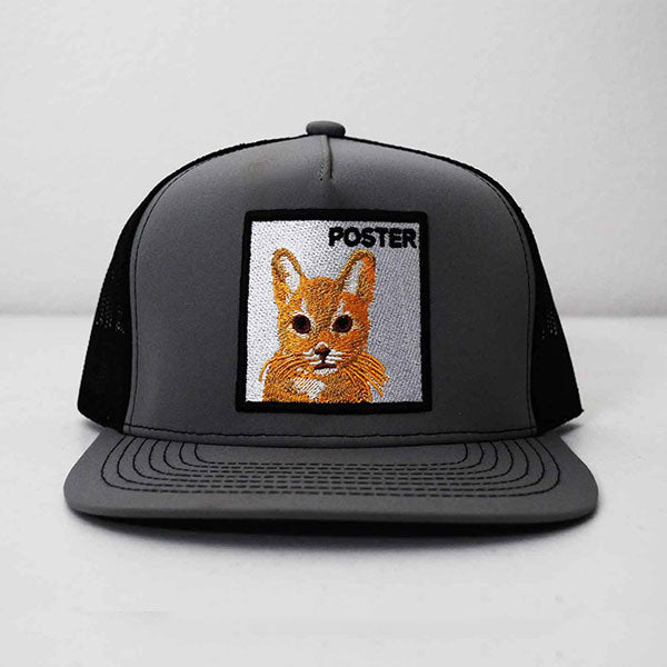 POSTER NUTBAG Trucker Hat with Cat Patch