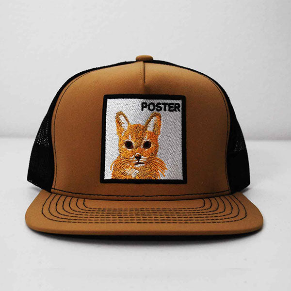 POSTER NUTBAG Trucker Hat with Cat Patch