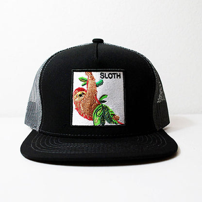 THE SLOTH Song Trucker Hat with Sloth Patch