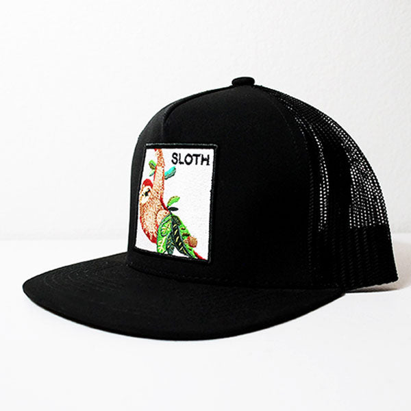 THE SLOTH Song Trucker Hat with Sloth Patch