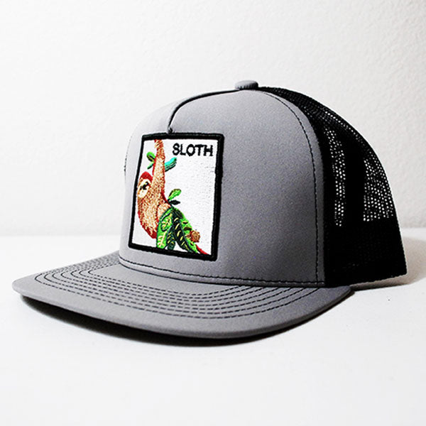 THE SLOTH Song Trucker Hat with Sloth Patch