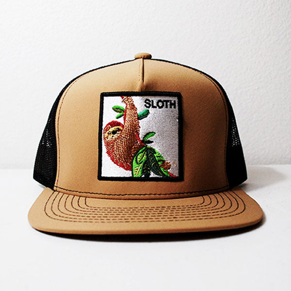 THE SLOTH Song Trucker Hat with Sloth Patch